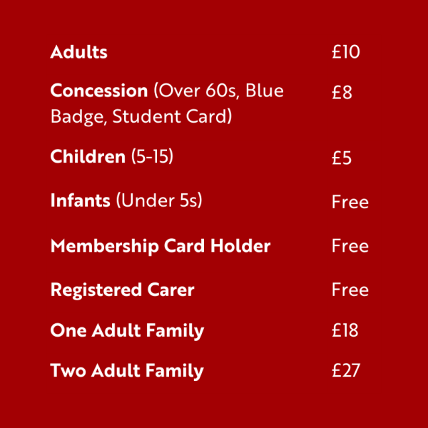 John O'Groats Mill Admission Prices. Adults £10 / Concession £8 / Children £5 / Infants free / Carers free